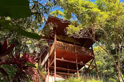 Image de Maison tropicale avec vue magnifique, pour 4 personnes, à seulement 5 minutes de la plage de Jaco