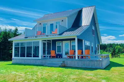 Image de Nouvelle maison de plage spacieuse et moderne, pour 10 personnes.