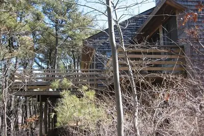 Image de Airy contemporain avec étang Vues, Truro, Cape Cod