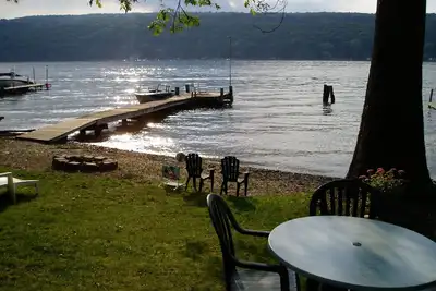 Image de Lac Avant: Lac Est De Keuka Pour Beautiful Sunset