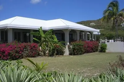 Image de Sur la plage de Saint- Croix