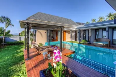 Image de Ibiscus Charmante villa avec piscine privée 2br