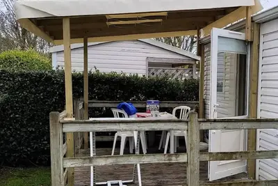 Image de Mobilhome Smally 21m² Standard - 2 chambres + terrasse couverte (sans Tv) 4 personnes