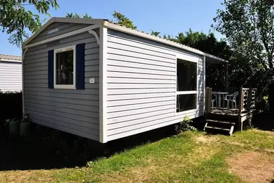 Image de Mobilhome Loggia 26m² Confort - 2 chambres + terrasse couverte + Tv 5 personnes