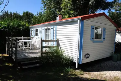 Image de Mobilhome Eco5 26m² Standard - 2 chambres + terrasse (sans Tv) 5 personnes