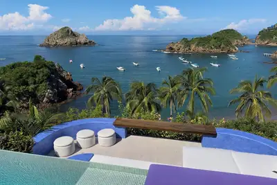 Image de Spectaculaire Beachfront Casita - Piscine - Intimité - Luxe + Style