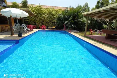 Image de Maison Large A 750m De L'Axe Moi C / Piscine 4 Chambres Avec Salle De Bains Et Climatisation