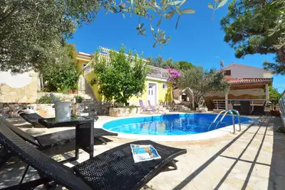 Image de Villa Dalmatia moderne front de mer Villa avec piscine chauffée, vue stuning beautifull