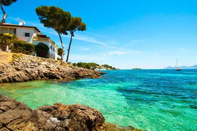 Image de Romantique appartement, vue spectaculaire sur la mer, Puerto de Alcudia, Ac, Wifi