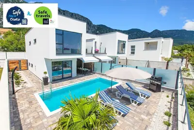 Image de Maison de vacances Grižane pour 2 - 8 personnes avec 4 chambres à coucher - Maison de vacances
