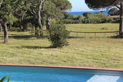 Image de Très belle maison avec piscine 300m de plage de Palombaggia vue mer accès privé