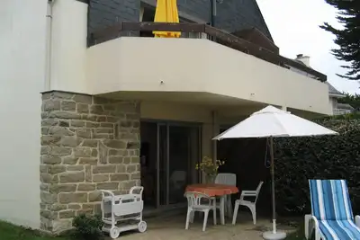 Image de Appartement avec jardin dans résidence calme et bien placée wi-fi près plages