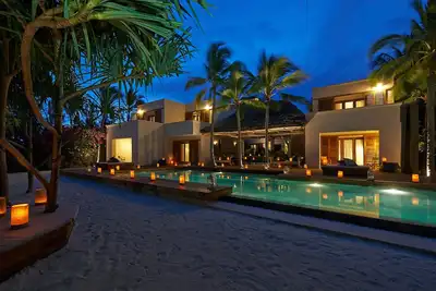 Image de Luxe à son meilleur sur la plus belle plage de Zanzibar