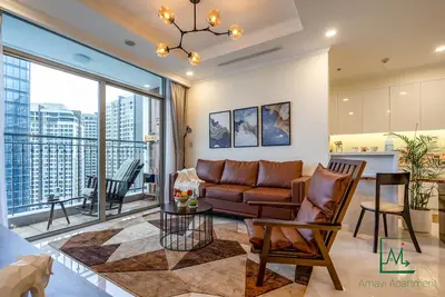 Image de Amavi Luxury - Vinhomes Spacieux Et Cosy Apt Pour La Famille / Groupe - 4 Br