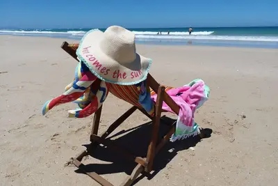 Image de Blue Chill. L'endroit idéal pour se détendre et se relaxer. Directement sur la plage!