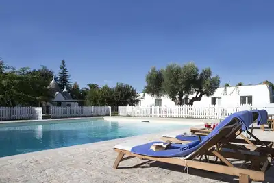 Image de Un havre de paix dans la merveilleuse Vallée d'Itria, à 30 minutes de la mer, sécure pour enfants