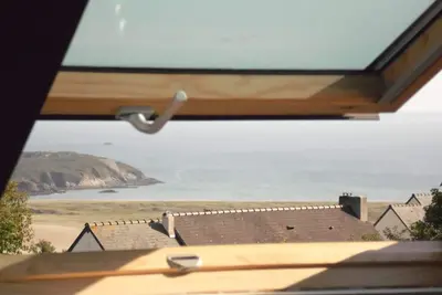 Image de Maison récente vue mer avec jardin bio sur la presqu'île de Crozon