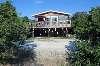 Image de Cottage Donnant sur la baie du Delaware calme ~ ~ ~ privée Entouré par la nature