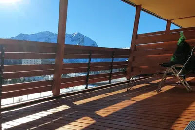 Image de Elegant apartment in Sestriere, with indoor parking space and free wifi.