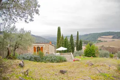 Image de Grande maison (Villa) pour 4-5 personnes dans le Chianti, près de Siena