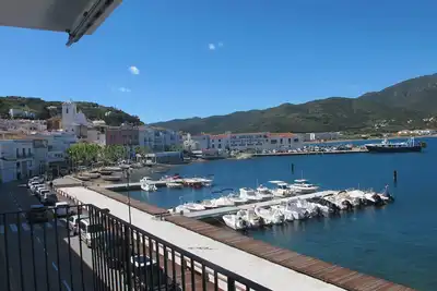 Image de Appartement avec une vue spectaculaire sur la baie de Port de la Selva.