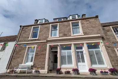 Image de Grande maison victorienne dans le joli village de East Neuk