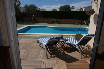 Image de Belle maison de ville Ă Porto Colom avec piscine, jacuzzi, Ac et Wifi
