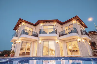 Image de Villas de luxe Dolphin Bay et Turtle Bay côte à côte pouvant accueillir jusqu'à 16 personnes