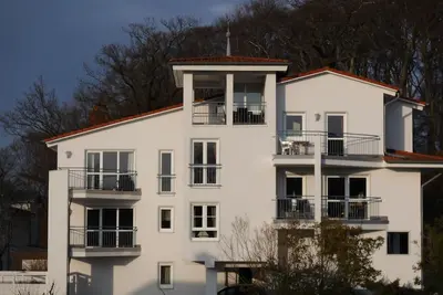 Appartement **** 52m², centr. Lieu, balcon sud, propre. ebenerd. Local à vélo, WiFi, parking