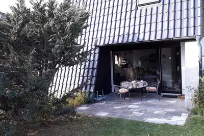 Image de Chalet dans la forêt franconienne à la lisière de la forêt (Bad Steben, Rennsteig)