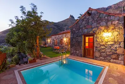 Image de Maison de vacances Casa Tamadaba, piscine privée, plage, randonnée dans le parc, Agaete