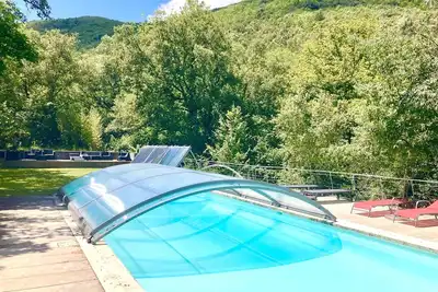 Image de Mas design dans un cadre paradisiaque, piscine privée, Cévennes proximité Anduze