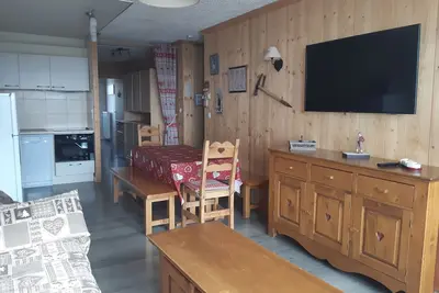 Image de Appart 2 à 6 personnes à Tignes Val Claret avec Wifi