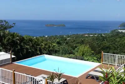 Image de A Bouillante Malendure villa Macanao 10 Pers, tout confort, dans quartier calme