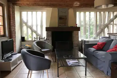 Image de La Longère : location de charme à 10 mn des plages de Cabourg - 120 m2