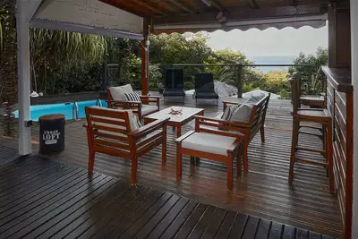 Villa avec piscine privée, vue sur mer