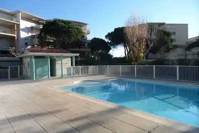 Image de Appartement 4 personnes, avec piscine, proche plage Fréjus Plage