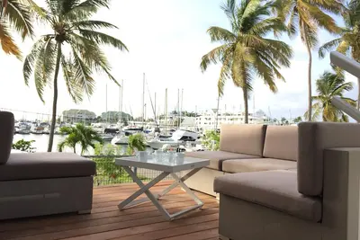 Image de Marina an nou. Appartement terrasse 51m2 en première ligne face à la Marina