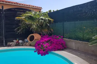 loue villa avec piscine privée, semaine week-end