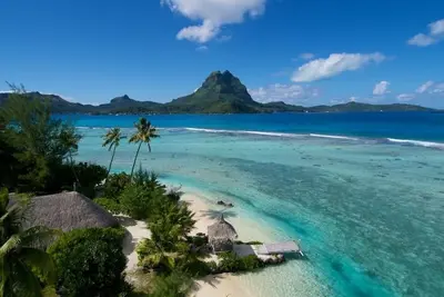Villa Motu Ahuna le paradis unique à Bora -Bora