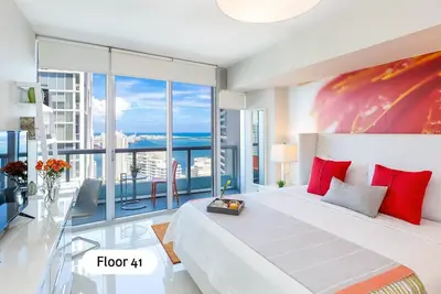 Image de Piscine, Vue Sur L'Ocean Et La RIVIÈRE, UNITÉ PRIVÉE W, Design, Gratuit: Piscine, Spa, Gym, Wi-Fi