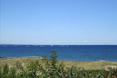 Image de Vues spectaculaires sur la baie de Cape Cod, plage privée Sandy Neck Area