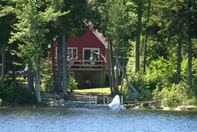 Image de Au bord d'un lac Retreat sur junior à Lakeville, dans le Maine
