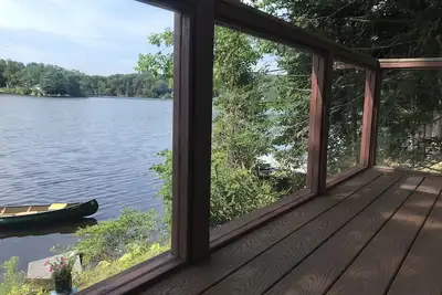Image de Maison au bord de l'eau sur le lac Pine Island