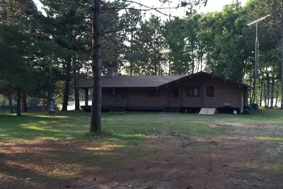Image de Log Cabin sur Phillips Chain of Lakes