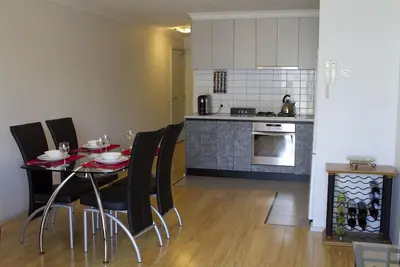 Image de Appartement City Edge, terrasse spacieuse, vue sur la ville de Melbourne