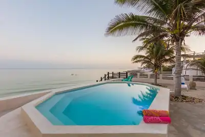Image de Oasis privée sur la plage