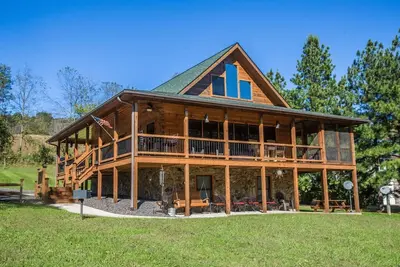 Image de Log Cabin - Escapade romantique au bord de la rivière sur la New River