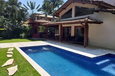 Image de Belle maison avec piscine dans copropriété PRÈS De La Plage - Paúba / Maresias