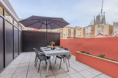 Image de Bel appartement avec terrasse privée - Sagrada Familia.